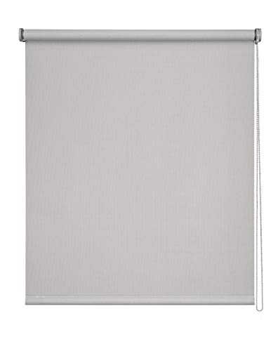 Easydeco - Verdunkelungsrollo Screen (Grau, 80_x_250_cm) | Stoffgröße 76 x 250 cm von Easydeco