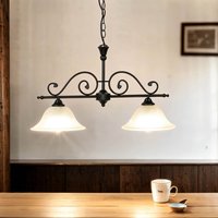 2-flammige Leuchte hängend DOROTHEA Landhausstil von Easylight