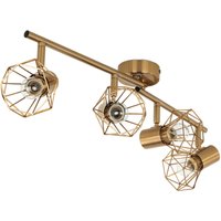 Deckenstrahler Spot Retro Metall in Messing Wohnzimmer von Easylight