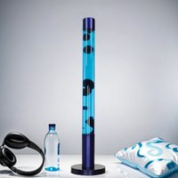 Design Lavalampe XXL Blau Hellblau rund 76cm ALAN Design Lavalampe XXL Blau Hellblau rund 76cm ALAN von Easylight