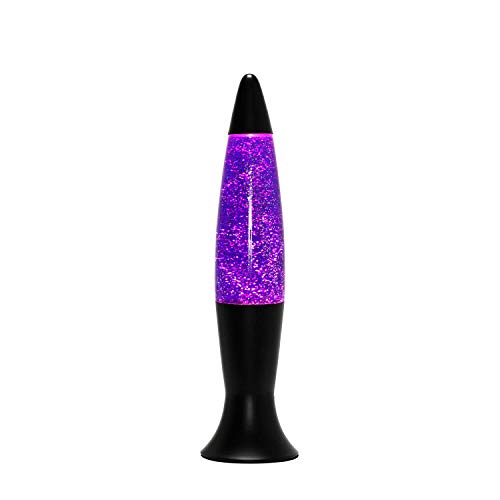 Easylight ROXY Retro Lavalampe Lila Schwarz mit Schalter 40 cm hoch G9 dekorative Glitterlampe Wohnzimmer Easylight ROXY Retro Lavalampe Lila Schwarz mit Schalter 40 cm hoch G9 dekorative Glitterlampe Wohnzimmer von Easylight