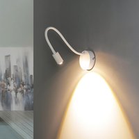 Flexible LED Wandleuchte Metall zeitloses Design von Easylight