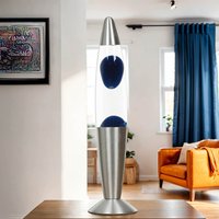 Harmonische Lavalampe Blau Silber rund Ø6cm TIMMY von Easylight