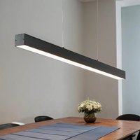 LED Pendelleuchte Metall dimmbar L: 100 cm Schwarz Modern LED Pendelleuchte Metall dimmbar L: 100 cm Schwarz Modern von Easylight