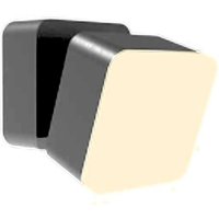 LED Außenlampe Wand Aluminium IP44 Anthrazit Weiß eckig von Easylight