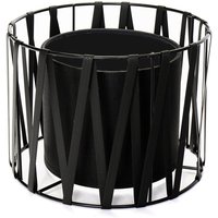 Lampenschirm für Tischleuchten E27 Ø18cm Schwarz MINA Lampenschirm für Tischleuchten E27 Ø18cm Schwarz MINA von Easylight