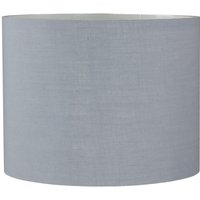 Lampenschirm mit Klettverschluss Stoff Grau für E27 E14 von Easylight
