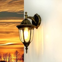 MILANO Außen Wandleuchte Gold Antik E27 rustikal von Easylight