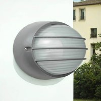 Maritime Wand Außenlampe Anthrazit oval AMSTERDAM von Easylight