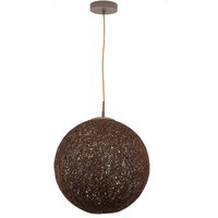 Pendelleuchte Kugel Geflecht Braun rund Ø 39 cm Metall Pendelleuchte Kugel Geflecht Braun rund Ø 39 cm Metall von Easylight