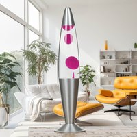 Pinke Lavalampe JENNY Flüssigkeit transparent 42cm von Easylight