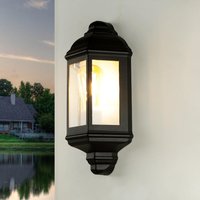 Schwarze Wandleuchte außen LIVORNO Rustikal IP44 E27 von Easylight