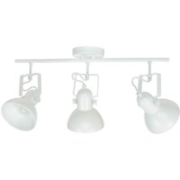 Spot Leuchte Weiß Metall 3x E14 Retro praktisch Spot Leuchte Weiß Metall 3x E14 Retro praktisch von Easylight