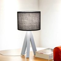 Tischlampe Nachttisch E14 Dreibein Weiß Schwarz Tischlampe Nachttisch E14 Dreibein Weiß Schwarz von Easylight