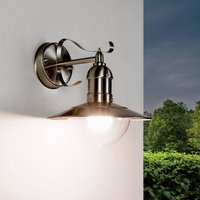 Wandlampe außen IP44 in Silber maritimes Design OSLO von Easylight