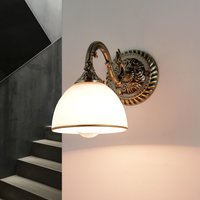 Wandleuchte Jugendstil elegant in Messing LOUIS von Easylight