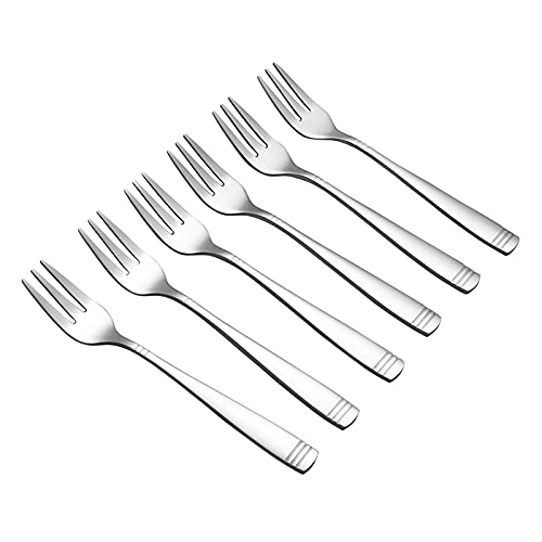 Easymanie 12 Stück Kuchengabeln Aus Edelstahl, Klein Dessertgabeln Set Easymanie 12 Stück Kuchengabeln Aus Edelstahl, Klein Dessertgabeln Set von Easymanie
