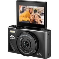 Easypix - V64 Flip Digitalkamera mit klappbarem Bildschirm 3.0' Auflösung bis zu 64MP Zoom Digital 18x WiFi Vlogger & Selfie Easypix - V64 Flip Digitalkamera mit klappbarem Bildschirm 3.0' Auflösung bis zu 64MP Zoom Digital 18x WiFi Vlogger & Selfie von Easypix