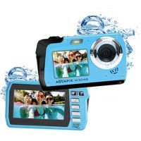 Aquapix W3048-I Edge Iceblue Digitalkamera 48 Megapixel Ice, Blue Unterwasserkamera, Frontdisplay Aquapix W3048-I Edge Iceblue Digitalkamera 48 Megapixel Ice, Blue Unterwasserkamera, Frontdisplay von Aquapix