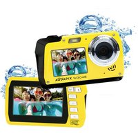 Aquapix W3048-Y Edge Yellow Digitalkamera 48 Megapixel Gelb Unterwasserkamera, Frontdisplay Aquapix W3048-Y Edge Yellow Digitalkamera 48 Megapixel Gelb Unterwasserkamera, Frontdisplay von Aquapix