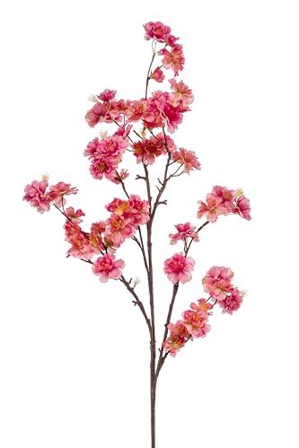 Easyplants Künstlicher Zweig Kirschblüte dunkelrosa 120 cm von EASYPLANTS