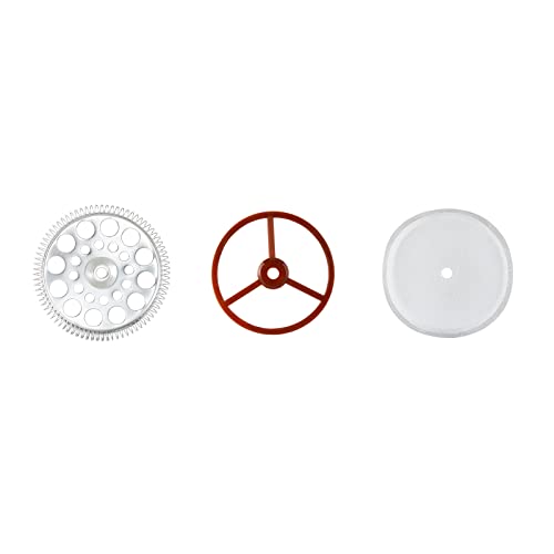 Easyworkz Französische Pressfilter -Ersatzteile - 3 PCs 350ml Coffee Press Cafetiere eingestellt von Easyworkz