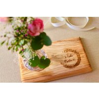 Personalisiertes Valentinstag Geschenk, Geschenkeset, Holztablett Mit Vase, Geschenk Für Frauen, Muttertagsgeschenk, Geschenk Mama von Eatartdrink