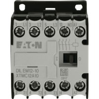 Eaton Leistungsschütz AC-3/400V:5,5kW 3p DILEM12-10-G(24VDC) - 127132 von Eaton (Moeller)