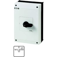 Eaton Umschalter Netz-0-Notstrom 4p. 63A,22KW,IP65 T5B-4-8902/I4 - 207237 von Eaton (Moeller)