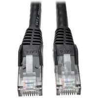 Eaton Tripp Lite Series Cat6 Gigabit Snagless Molded (UTP) Ethernet Kabel (RJ45 Stecker/Stecker), Schwarz, 5 ft. (1.52 m von Eaton