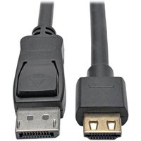 Eaton Tripp Lite Series DisplayPort 1.2 zu HDMI Active Adapterkabel (Stecker/Stecker), 4K 60 Hz, Gripping HDMI Plug, HDC von Eaton