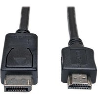 Eaton Tripp Lite Series DisplayPort zu HDMI Adapterkabel (Stecker/Stecker), 25 ft. (7.6 m) von Eaton