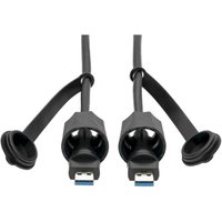 Eaton Tripp Lite Series USB-A Male zu USB-A Male Kabel, SuperSpeed, 3.0/3.1, Industrial, 3 ft. (0.91 m) - IP68, Shielded von Eaton