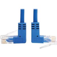 Eaton Tripp Lite Series Up/Down-Angle Cat6 Gigabit Molded Slim UTP Ethernet Kabel (RJ45 Up-Angle M zu RJ45 Down-Angle M) von Eaton