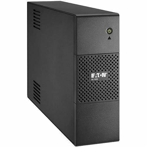 Eaton 5S 1000 IEC USV - Line-Interaktiv Unterbrechungsfreie Stromversorgung - 5S1000I - 1000VA (8 Ausgänge IEC-C13 10A, Shutdown-Software) - Schwarz von Eaton