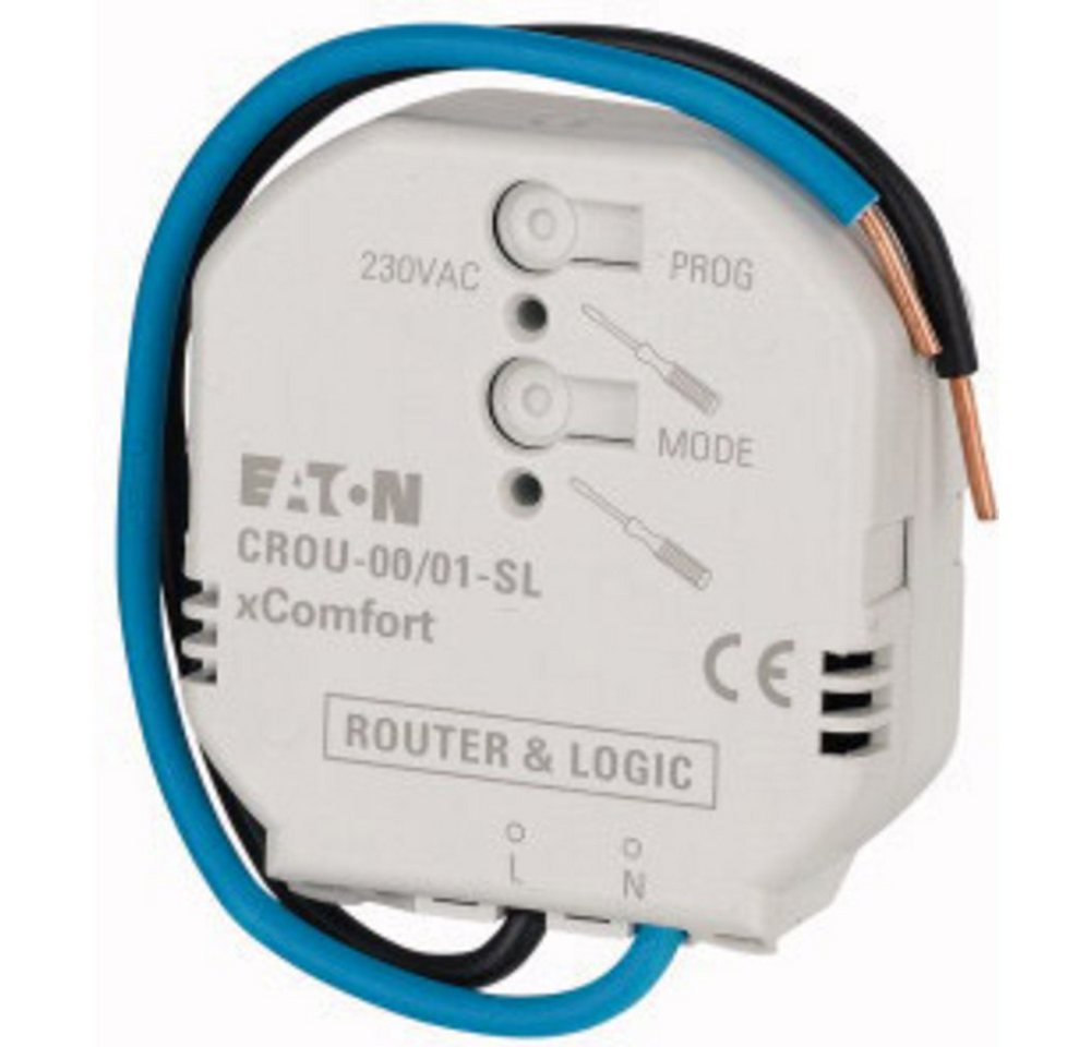 EATON CROU-00/01-SL Eaton xComfort Router mit Logikfunktionen Unterputzschalter EATON CROU-00/01-SL Eaton xComfort Router mit Logikfunktionen Unterputzschalter von EATON