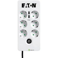 EATON Protection Box 6 USB DIN 6-fach Steckdosenleiste mit Überspannungsschutz weiß EATON Protection Box 6 USB DIN 6-fach Steckdosenleiste mit Überspannungsschutz weiß von Eaton