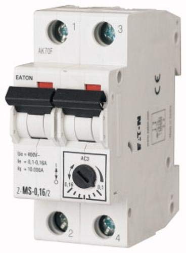 EATON Z-MS-4,0/2 Motorschutzschalter Z-MS, 2P, 2.50A - 4.00A, white von Eaton