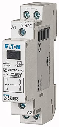 Eaton (Installation) Stromstossschalter Z-S230/SS 230VAC/16A/2S Stromstoßschalter 4015082652715 white von Eaton