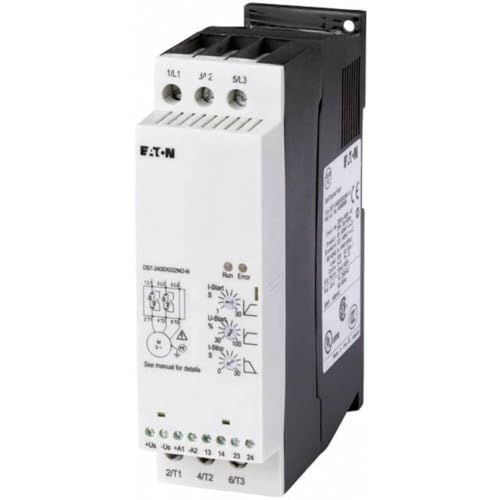 Eaton 134913 Softstarter, 3-Phasig, 24 A, 200-480 Vac, US= 24 Vac/DC Eaton 134913 Softstarter, 3-Phasig, 24 A, 200-480 Vac, US= 24 Vac/DC von Eaton