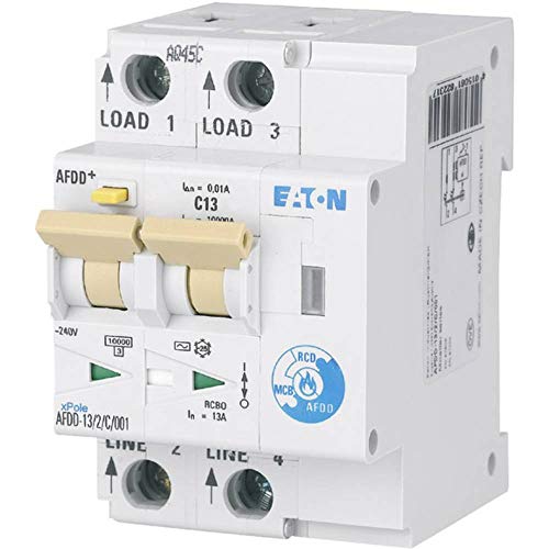 Eaton 187180 Brandschutzschalter 2polig 13A 0.03A 230 V/AC 1St. von Eaton