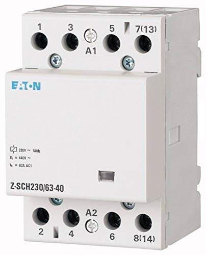 Eaton Z-SCH230/63-40 Installationsschütz Nennspannung: 230 V, 240V Schaltstrom (max.): 63A 4 Schlie von Eaton