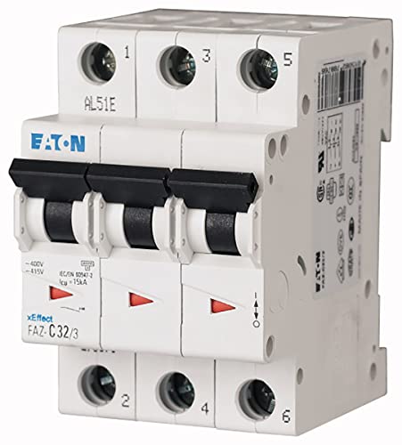 Eaton 278876 FAZ-C32/3 Leitungsschutzschalter 32A 400 V/AC von Eaton