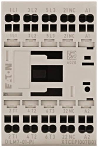 Eaton DILM7-01(230V50HZ,240V60HZ)-PI Leistungsschütz 3 Schließer 3kW 7A 1St. von Eaton