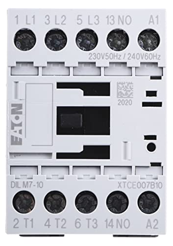 Eaton DILM7-10(230V50HZ,240V60HZ) Schütz 3 Schließer 3kW 230 V/AC 7A 1St. von Eaton