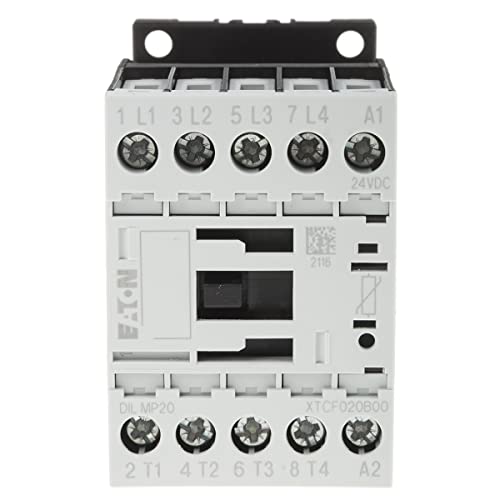 Eaton 276985 Leistungsschütz, 4-polig, 20 A/AC1, DC-Betätigt von Eaton