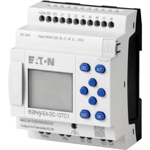 Eaton 197213 EASY-E4-DC-12TC1 SPS-Steuerungsmodul Eaton 197213 EASY-E4-DC-12TC1 SPS-Steuerungsmodul von Eaton
