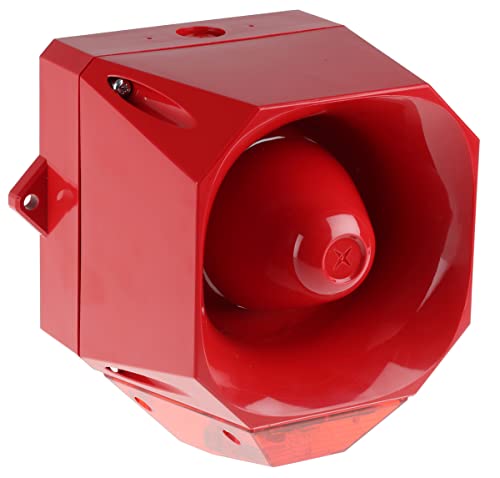 Eaton Fulleon, Asserta Midi LED Blitz-Licht Alarm-Leuchtmelder Rot / 112dB, 230 V ac von Eaton