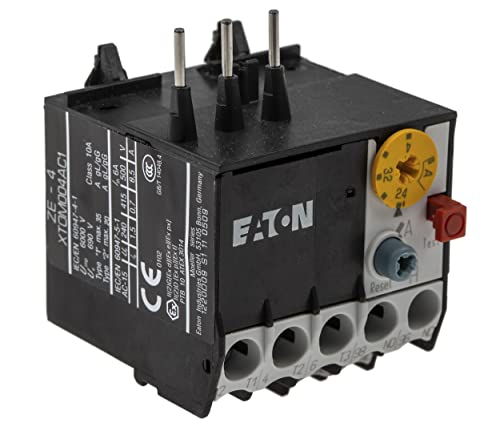 Eaton 014518 Motorschutzrelais, 2, 4-4 A, 1 Schließer + 1 Öffner von Eaton