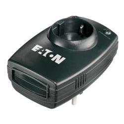 Eaton Protection Box 1 DIN - Steckdosenadapter mit Überspannungsschutz (Schuko Buchse) - Schwarz von Eaton